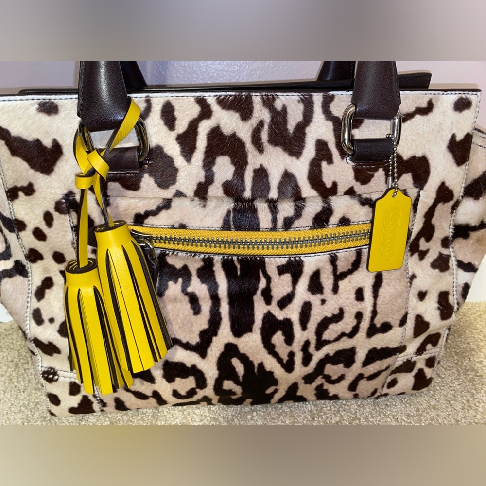 COACH Bag - animal print. New with tags